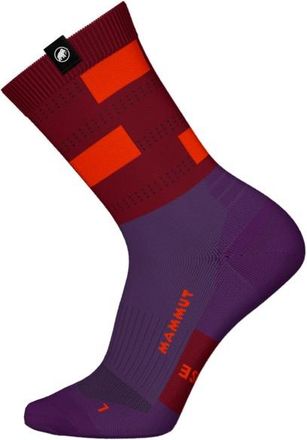 Mammut Hiking Merino Crew Wandersocken - Unisex | lila/rot