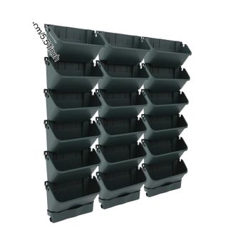 OEM Sistema Autom&aacute;tico De Riego Para Plantas, De Montaje En Pared, Con Capacidad Para 18 Macetas, Color Verde Militar