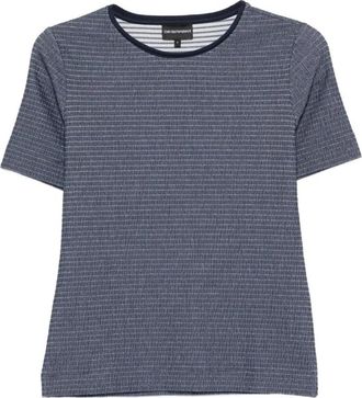 Emporio Armani Mujer, Camisetas, Azul, Talla: S