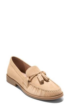 Cole Haan Stassi Tassel Loafer in Buckwheat Suede at Nordstrom Rack, Size 6.5