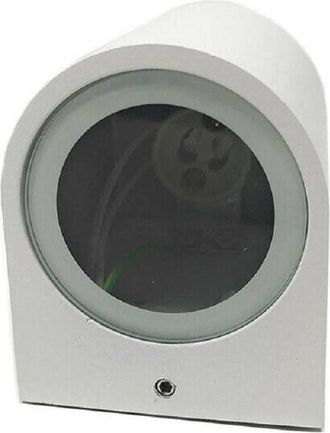 Trade Shop Trade Shop - Applique Moderno A Parete Per Esterno Lampada Giardino Faretto Gu10 Ip65 Es53 - Blanco