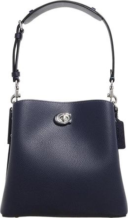 Coach Bucket Bags - Polished Pebble Leather Willow Bucket Bag 21 - blue - Bucket Bags for ladies