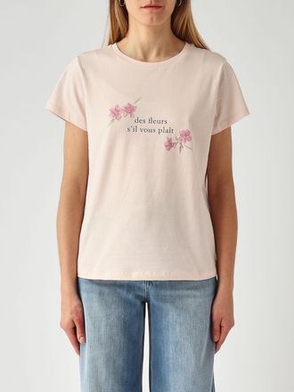 Twinset T-shirts in cotone floreale Twinset