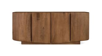 Giner&Colomer Aparador de madera de mango 180 cm estilo escandinavo japandi