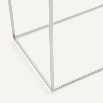 AM.PM Verchroomde metalen spiegelconsole, MAHAUT