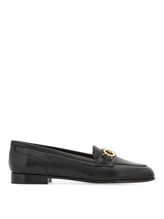 Ferragamo Gancini Ornament Moccasin