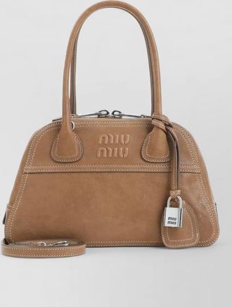 Miu Miu na lamb leather shoulder bag
