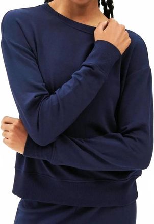SPLITS59 Sonja Fleece Sweatshirt In Navy