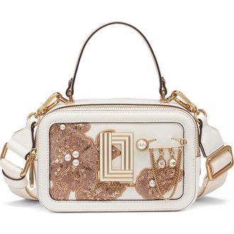 Karl Lagerfeld Simone Crossbody Bag in Winter White at Nordstrom Rack