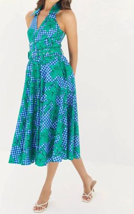 Hutch Rye Midi Skirt In Multi Gingham