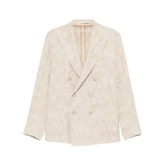 Tagliatore Formal Blazers, male, Beige, Size: L Darrel Jacket