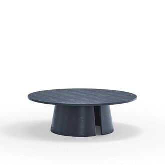 Teulat Mesa de centro azul oscuro