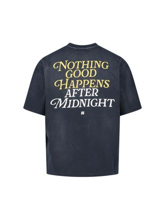 Amiri Mens T-Shirts And Polos Black Cotton