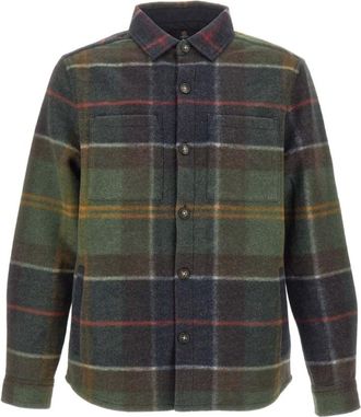 Barbour Woodlane Overshirt - Heren - Overhemden - Veelkleurig - Maat: S Wol