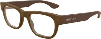 Alexander McQueen Am 0531O 003 Brillen - Heren - Brillen - Bruin - 51 MM - Accessoires