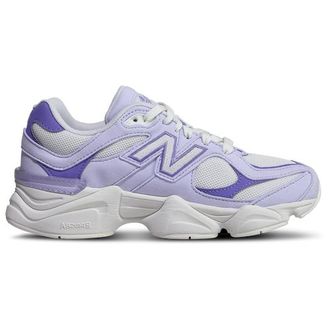 New Balance Girls 9060 - Girls Grade School Running Shoes Sea Salt/Violet Crush Size 4.0