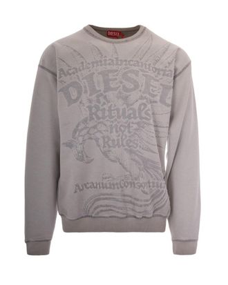 Diesel Medium Grey Crew Neck Sweatshirt