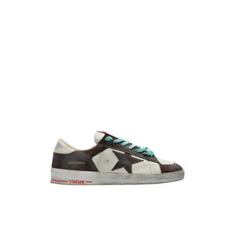 Golden Goose Sneakers, male, Brown, Size: 6 US Stardan Sneakers