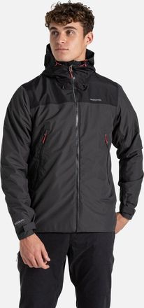 Craghoppers Mens Craghoppers Mens Vanth Waterproof Jacket - Black - Size: 44/Regular