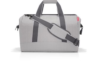 Reisenthel Umh&auml;ngetasche REISENTHEL Allrounder, Damen, Gr. B/H/T: 48cm x 39,5cm x 29cm, grau, Polyester, Taschen Umh&auml;ngetasche