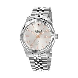 Nautica Reloj Horloge - unisex - Accessoires - Grijs - Maat: ONE Size