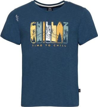 Chillaz Innsbruck Time To Chill T-Shirt f&uuml;r Herren | blau