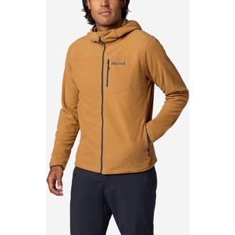 Marmot AirFleece Zip Hoodie in Dromedary at Nordstrom, Size Xx-Large