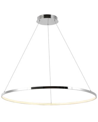 Jonathan Y Designs Jonathan Y Circulo 35In Modern Bohemian Iron Integrated Led Pendant