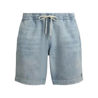 Polo Ralph Lauren Denim Shorts, male, Blue, Size: M Lathan Bermuda Shorts