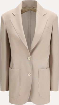 Max Mara Blazer monopetto in misto lana Woman 40