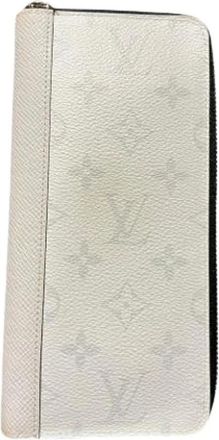 Louis Vuitton Pre-owned Taigarama Long wallet (bi-fold) - Heren - Vintage Accessoires - Wit - ONE Size - Vintage