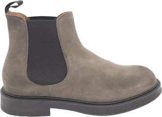 Frau Beatles Chelsea Boot - Heren - Chelseaboots - Grijs - 43 EU - Leer - Schoenen
