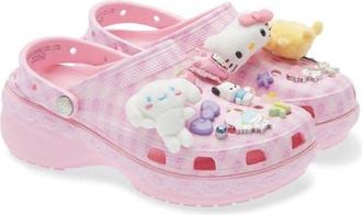 Crocs x Hello Kitty Classic Platform Clog in Multi at Nordstrom, Size 10 Womens