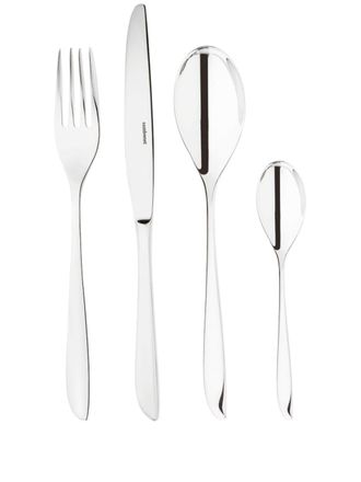 Sambonet Leaf stainless-steel cutlery (set of 24) - Silver