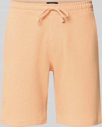 Mc Neal Regular Fit Shorts mit Tunnelzug in Lachs, Gr&ouml;&szlig;e XXL