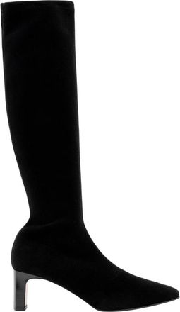 Parall&egrave;le Yuma Boot - Dames - Laarzen met Hak - Zwart - 39 1/2 EU - Leer - Schoenen