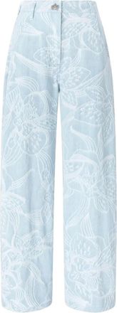 Genny Jeans a gamba ampia - Blu