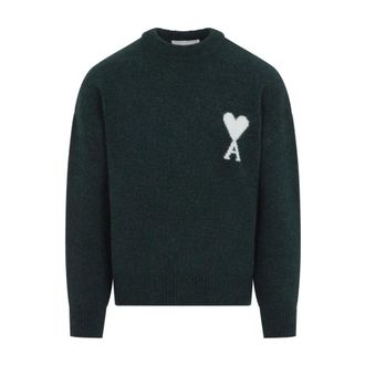 Ami Maglione ADC - - Knitwear - Uomo - Verde - S