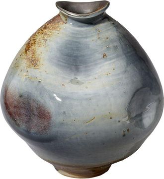 Jamie Young Co. Madrid Dimpled Ceramic Decorative Vase