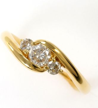 C&A Yellow Gold Yellow Gold (18K) Band Ring (Pre-Owned)