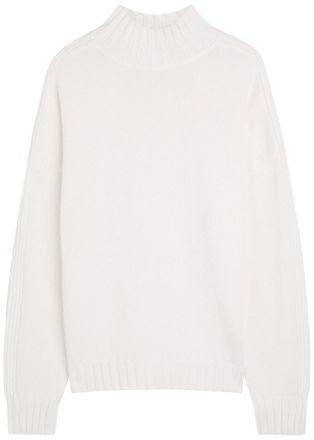 Allude Cashmere Jumper - Ecru - Xxl