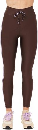 The Upside Oxford Midi Pants In Cocoa