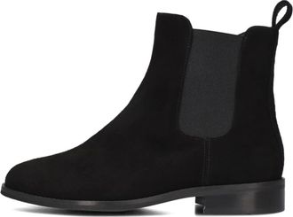 Notre-V Schoenen, Dames, Zwart, 41 EU, Su&egrave;de, Zwarte su&egrave;de enkellaarsjes