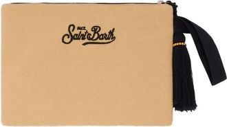 MC2 Saint Barth Clutches - Dames - Clutches - Beige - ONE Size - Tassen