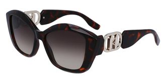 Karl Lagerfeld KL6102S 240 Womens Sunglasses Tortoiseshell Size 56