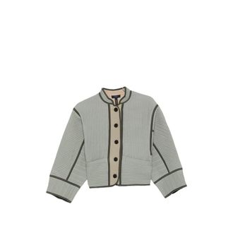 SOEUR Patchouli Button Quilted Jacket