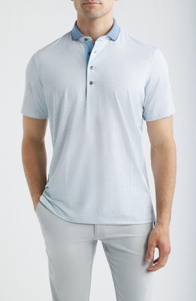 Greyson Iron Serpent Performance Polo in Arctic at Nordstrom, Size Xx-Large
