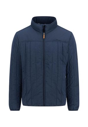 Fynch-Hatton Fleecejacke FYNCH-HATTON, Herren, Gr. 4XL, blau (schwarz navy), Web, Obermaterial: 80% Baumwolle, 20% Polyamid, unifarben, regular fit taillenbedeckt,