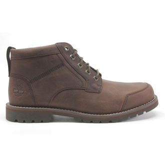 Timberland Larchmont Chukka Nubuck Leather Mens Lace Up Boots - Dark Brown - Size:UK 10.5
