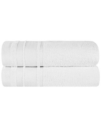 Superior Hays Cotton Solid Absorbent Medium Weight Bath Towels Set